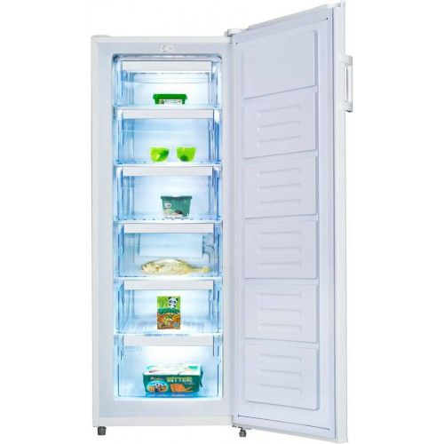 Congelador Vertical INFINITON CV-A142B (Ventilado - 55 cm - 172 L - Blanco)